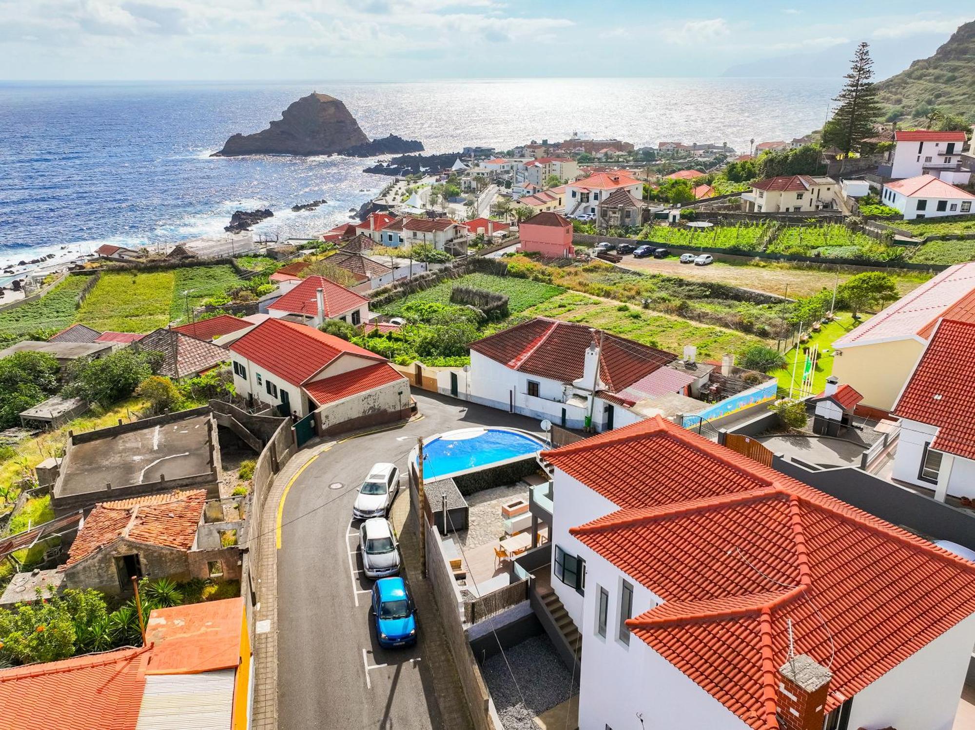 Lighthouse View- Pool Villa Porto Moniz Eksteriør bilde